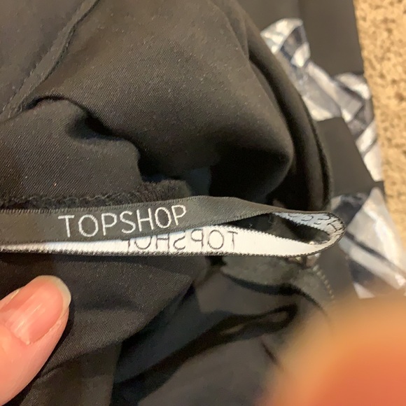 Black Topshop skirt size 4 - Picture 3 of 4